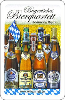 Preisvergleich Produktbild Kartenspiel Das bayrische Bierquartett - Bier, Quartett, Trinken, Kultquartett