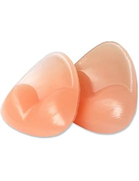 AGIA TEX 2x Silikon-Gel Einlagen unter BH, Bikini & Badeanzug, Push-Up Pads Kissen für Brustvergrößerung und Dekolleté...