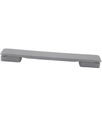 MroMax 1 maniglia per bagagli, 26,3 x 3 cm (lunghezza x larghezza), in plastica, 263 mm x 30 mm, per valigie e scatole, colore nero