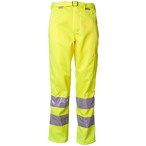 Planam Bundhose Warnschutz, Größe 27, 1 Stück, gelb, 2012027