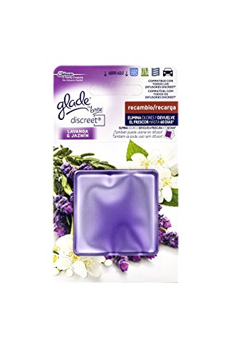 4 x Glade Discreet Plug In Refills - Lavender & Jasmine 12g