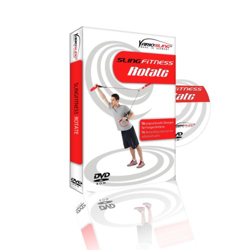 Variosling® Sling Trainer mit PROFI Umlenkrolle inkl. Schlingentrainer DVD, Türanker, Poster MADE IN GERMANY - 6