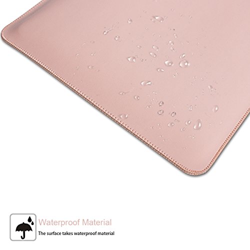 WALNEW 13.5 Microsoft Surface Book 13.5 Zoll Schutzhülle, Hülle, Case, Cover, mit Zwei-Taschen-Design mit Geschütztem Inneren und Externem Mousepad,Rosa - 3
