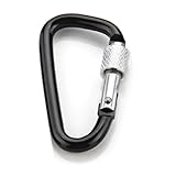Camping Outdoor D-Ring Carabiner Hook Clip Keychain 6cm