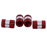 ✅ UNIVERSAL EINSETZBAR: Alle unsere hochwertigen Kappen Sets eignen sich auch ideal für das Motorrad, LKW, Quad/ATV, Anhänger, Fahrrad oder auch Wohnmobil. Die Ventilkappen passen Universal auf alle gängigen Reifenventile mit Gewinde DIN 7756 Standard Ventile (Schrader Ventil)