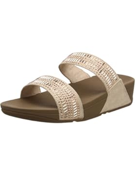 FitFlop Damen Incastone Slide Sandals Peeptoe