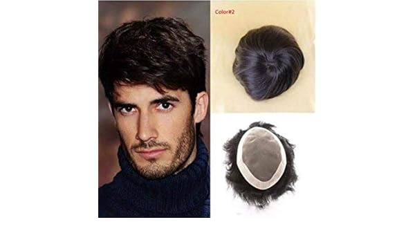 Morges Human Hair Patch Wig For Mens Hair Loss Solution 9x7 Normal