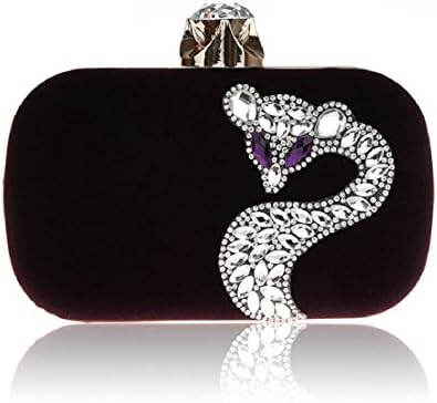 Mini Fox posted drills the package clasp hands fashion evening bag-B