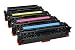 Produktbild Freecolor CF380A/81A/82A/83A für HP CLJ Pro MFP M476, Rainbow Kit, Premium Toner, wiederaufbereitet 2400/2700 Seiten, bei 5% Deckung, schwarz