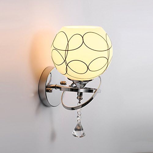 YUHANG Read The Wall Lamp LED Creative Crystal Interior Bedroom Hotel Bedside Living Room Aisle Balcony , cold light