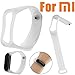 Price comparison product image YUYOUG For Xiaomi Mi Band 3 Transparent Clear Soft Silicone Wrist Strap Wristband Adjustable Replacement Sports Strap Bracelet Unique