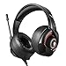 Price comparison product image Greencolorful Headphones,K6 Latest Bass PC/Computer/Mobile Phone Gaming Headset With Microphone (Red Monochrome Light, White Rng Light)