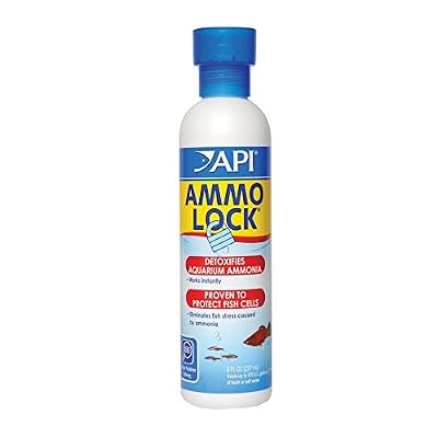 API Ammo-Lock Détoxifiant antiamoniaque pour Aquarium d'eau Douce et d'eau de mer