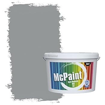 McPaint Bunte Wandfarbe Mausgrau - 5 Liter - Weitere Graue Farbtöne