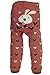 Baby and Toddler Wooly leggings by Dotty Fish girls Pink Hearts - 95cm/24+ months