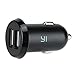 Produktbild YI Technology YI Dual-USB-Anschluss Auto-Ladegerät, 2 Port Auto Ladegerät für DashCam, Action Cam, Smartphone und viele andere Bedürfnisse, schwarz