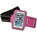 Produktbild Fosmon FORCE Sport Armbinde für iPhone 5 / 5s / 5c / SE - Rosa (Point A : 24.5cm - 32cm ; Point B : 29.5cm - 37cm)
