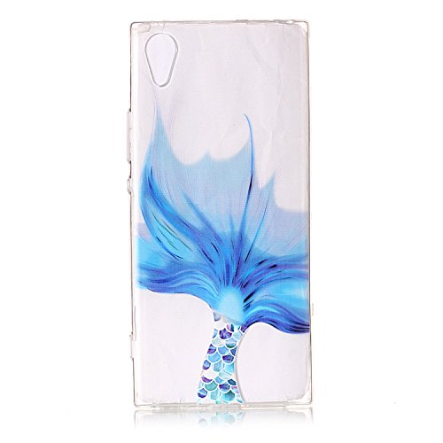 BONROY® Silikon Handy hülle für Sony Xperia XA1 TPU Gummi Taschen Weich Soft Back cover,Ultra Slim Skin TPU Fall-Abdeckung Protective Bumper für Sony Xperia XA1