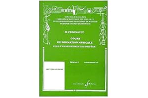 BILLAUDOT Cours de formation musicale Débutant 1 - Michel Vergnault