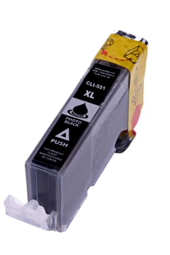 Multipack 10 Tintenpatronen ersetzt Canon Pixma IP 7250 MG 5450 MG 6350 MX 725 MX 925 PGI550 PGI 550 CLI551 CLI 551 – BK, PBk, Cy, Ma, Ye mit Chip kompatibel - 4