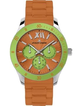 Jacques Lemans Sports Unisex-Armbanduhr Rome Sports Analog Silikon 1-1691M
