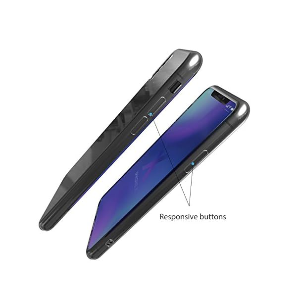 NEW'C Funda para iPhone X y iPhone XS, Anti- Choques y Anti- Arañazos, Silicona TPU, HD Clara - Image 4