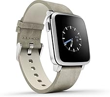Pebble Time Steel Smartwatch - Silver