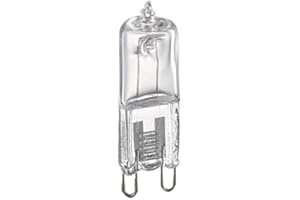 DEPENDABLE TRADING 40w G9 Halogen Oven lamp Capsule for use Within a Stoves Oven. 240v. 300° Heat Tolerant Light Bulb