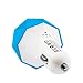 Produktbild Mini Auto Ladegerät, CICIYONER VKworld C103 24W 3.6A LED Dual USB Schnellladung für Iphone, Ipad, Samsung Galaxy (Blau)
