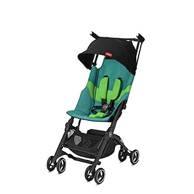 gb Gold Poussette Pockit+ All Terrain, Ultra-compacte, De 6 mois jusqu'à 17 kg (4 ans env.), Laguna Blue