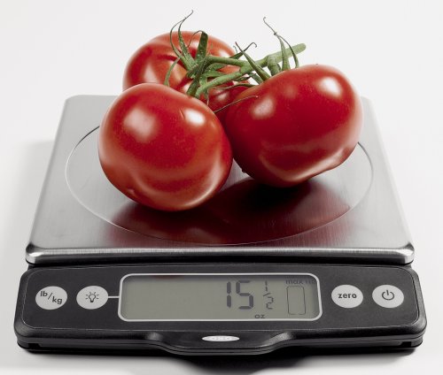 OXO Good Grips Lebensmittelwaage mit abziehbarer Anzeige für 5 kg - 9