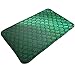 Produktbild WITHY Mermaid Fish Scales Green Bathroom Mat Anti Slippery Absorbent Door Floor Mat Indoor/Outdoor/Front Entrance Welcome Doormat19.6X31.4 inch,50X80cm