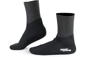 Seac Anatomic, chaussettes en néoprène, chaussettes thermiques pour la plongée, l'apnée et la Chasse sous-marine avec palmes chaussantes