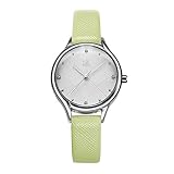 SW Watches Mode Frauen Uhren Top-Marke Luxuriöse Ultradünne Uhr Damen Quarz Armbanduhr SK Frauen Uhr,Green
