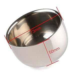 VERY100 4 in 1 Men's Shaving Set Brush + Steel Stand Holder + Safety Razor +Bowl Mug - Image 2