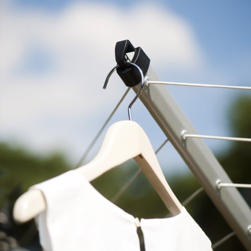 Brabantia 100260 Lift-O-Matic 60 M – 50 mm Rohr mit Kunststoff-Bodenhülse, Hülle und Wäscheklammerbeutel - 6
