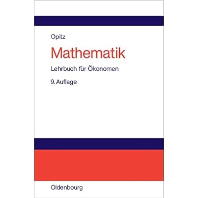 [PDF] Download Mathematik: Lehrbuch für Á–konomen Kostenlos