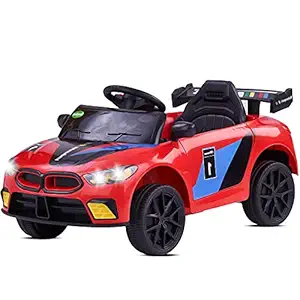 Baybee Drift Baby Toy Car Rechargeable Battery Operated Ride-On Car for Kids to Drive Baby with 6V Battery, Sports Car,Baby Big Car for Boys & Girls Age 1 to 3 Years (Red)