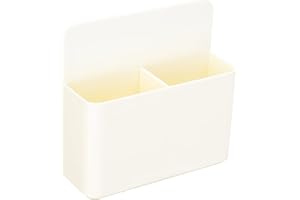 BIDPONDS Support magnétique pour tableaux blancs/réfrigérateurs/réfrigérateurs, plateau magnétique effaçable à sec avec aimant anisotropique, blanc