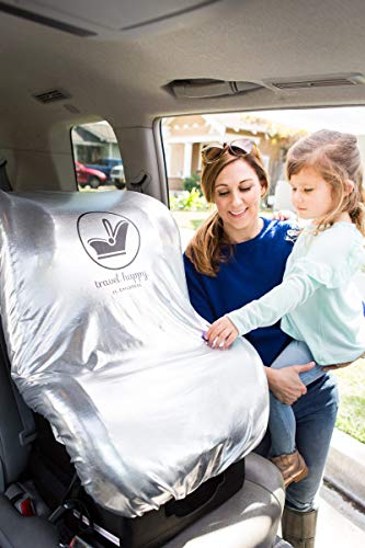 JL Childress Cool 'N Cover - Funda de Protección Térmica para Sillas de Coche. Resistente a los Rayos UV para Proteger su Asiento de Automóvil
