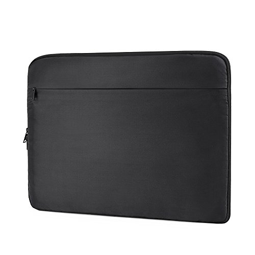 Funda Protectora Portátil 13"-13.3" ATailorBird Resistente e Impermeable Asa Oculta Bolsillo Lateral para Accesorios Adecuada para MacBook Pro 13"/MacBook Air 13"/Ultrabook 13"/Laptop-Negro