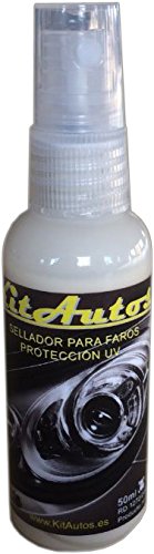 Kitautos sef1 Sellador para la Restauración de Faros, Blanco