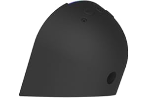 wenyouya Funda de altavoz de silicona mejorada para ECHO 2023, impermeable y resistente a los golpes, funda protectora de silicona para ECHO-Pop (versión 2023) (negro)