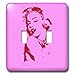 Produktbild 3D Rose LSP_218383_2 Sexy Bild von Marilyn Monroe Hot Pink. Beliebter Druck. Bestseller Doppel-Kippschalter, mehrfarbig