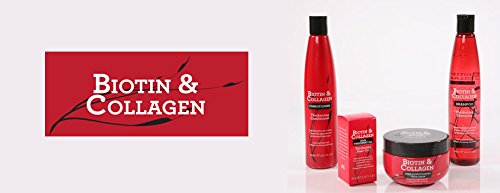 Multi Pack Offer 4 Piece Set Biotin & Collagen Thickening Treatment Contains Shampoo & Conditioner, Hair Mask and Thickening Hair Oil