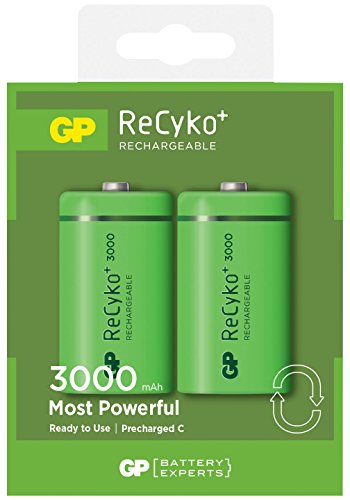 Preisvergleich Produktbild PILES RECHARGEABLE - GP300CHCBE-2UWC2 / R14 / C RECYKO
