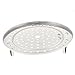 Produktbild sourcingmap® Küche Edelstahl Runde Kochen Lebensmittel Dampfer Gestell 10 Zoll Durchmesser