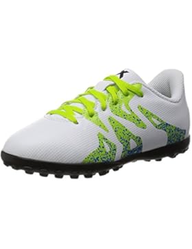 adidas Jungen X 15.4 Turf J Fußballschuhe, Weiß