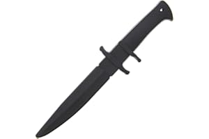 DNA Leisure Realistic 12" / 30.5cm Deluxe Martial Arts Bendy Rubber Fully Blunt Training Knife for Karate Kata Krav Maga and More