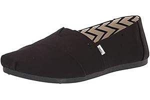 TOMS Recycled Cotton Alpargata, Mocasín Plano Mujer